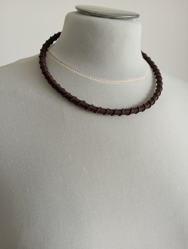 Tour de cou "Torsade" taille S – Image 2