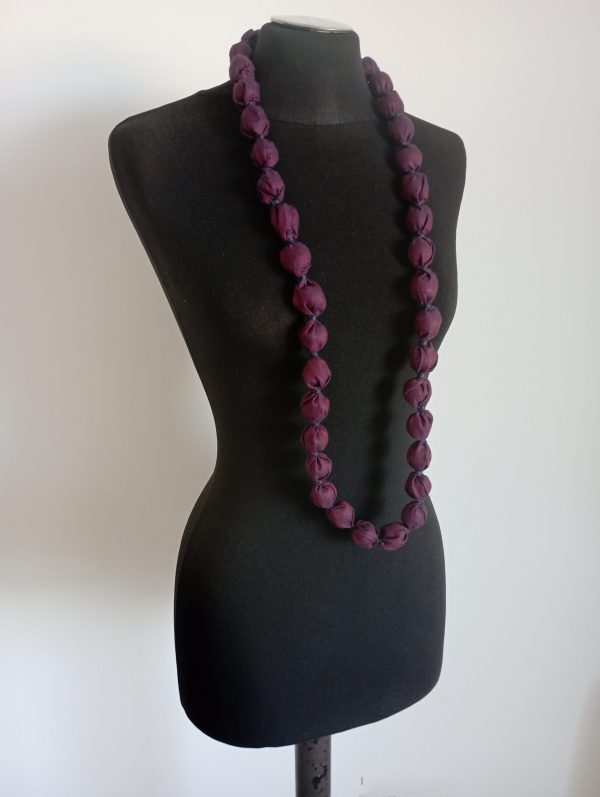 Sautoir "Candie L Prune"