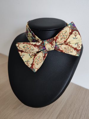 Noeud papillon aux motifs mandala